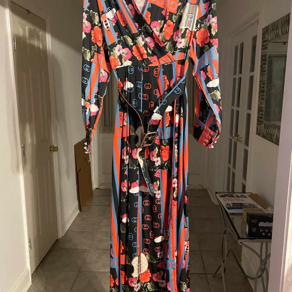 Designer inspired maxi dress